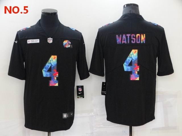 Houston Texans#4 Deshaun Watson Men's Nike Jersey NO.5;